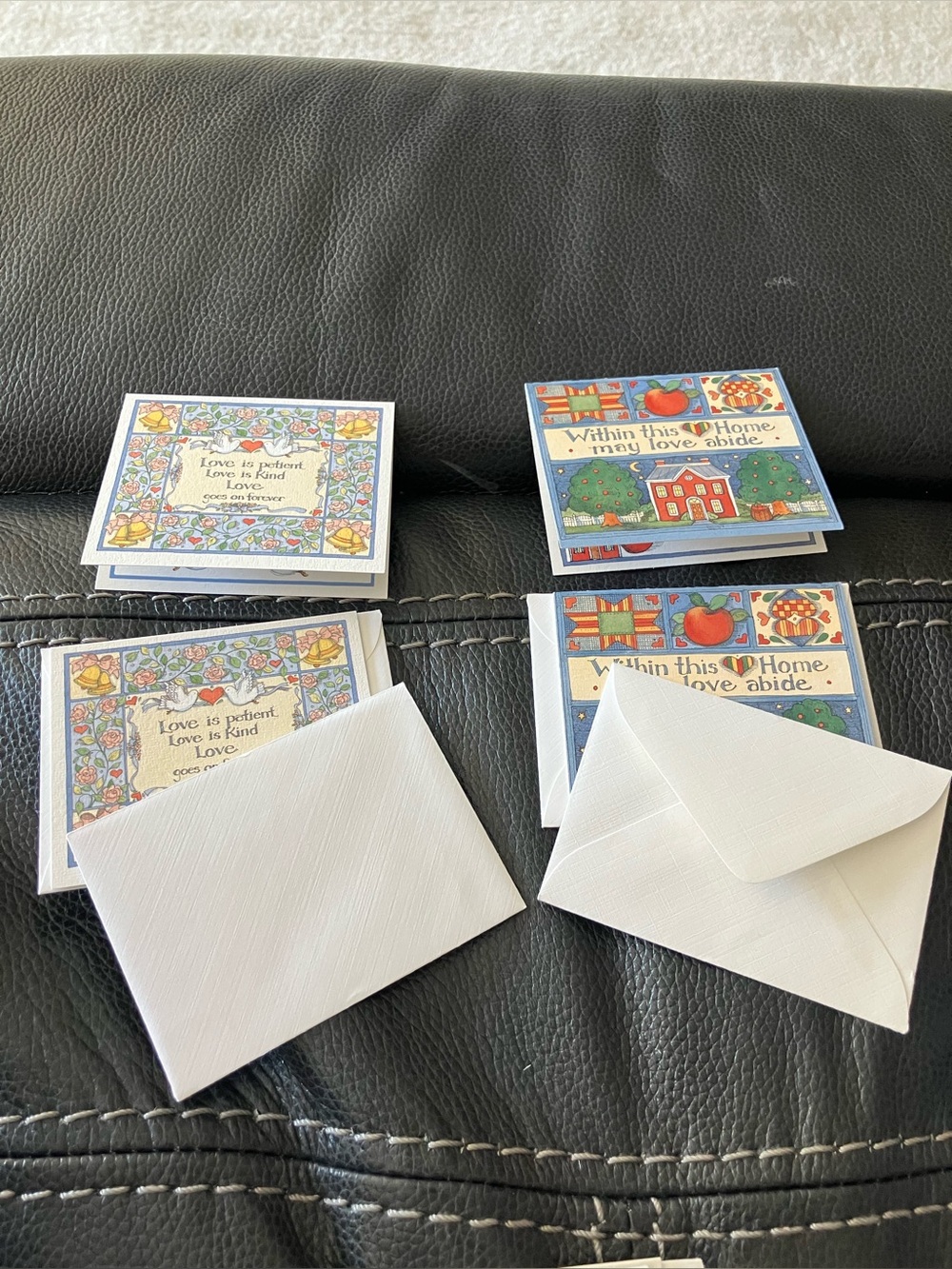 Mini Lang Cards - Blank - Quantity 4